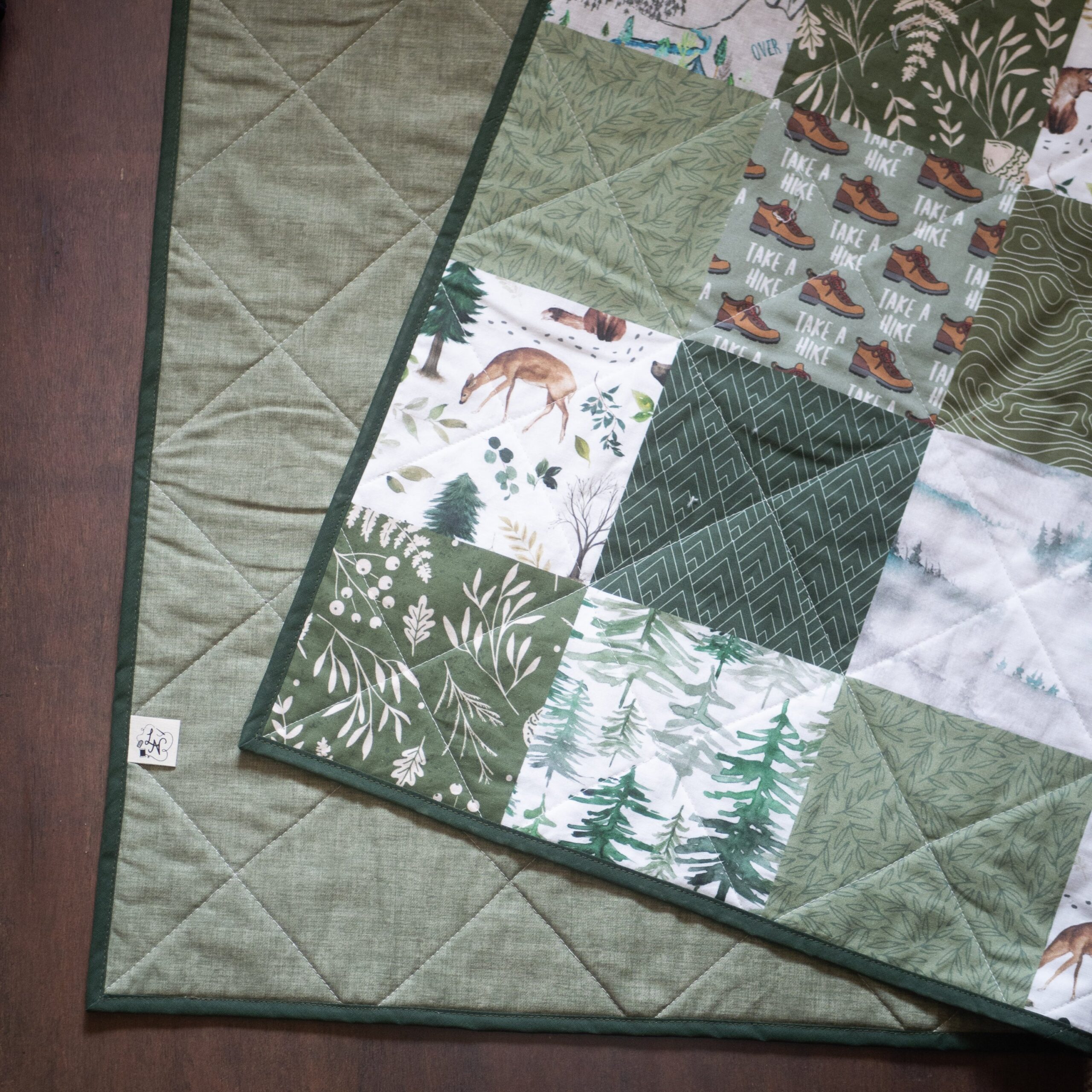 'Adventure' Printed Quilt