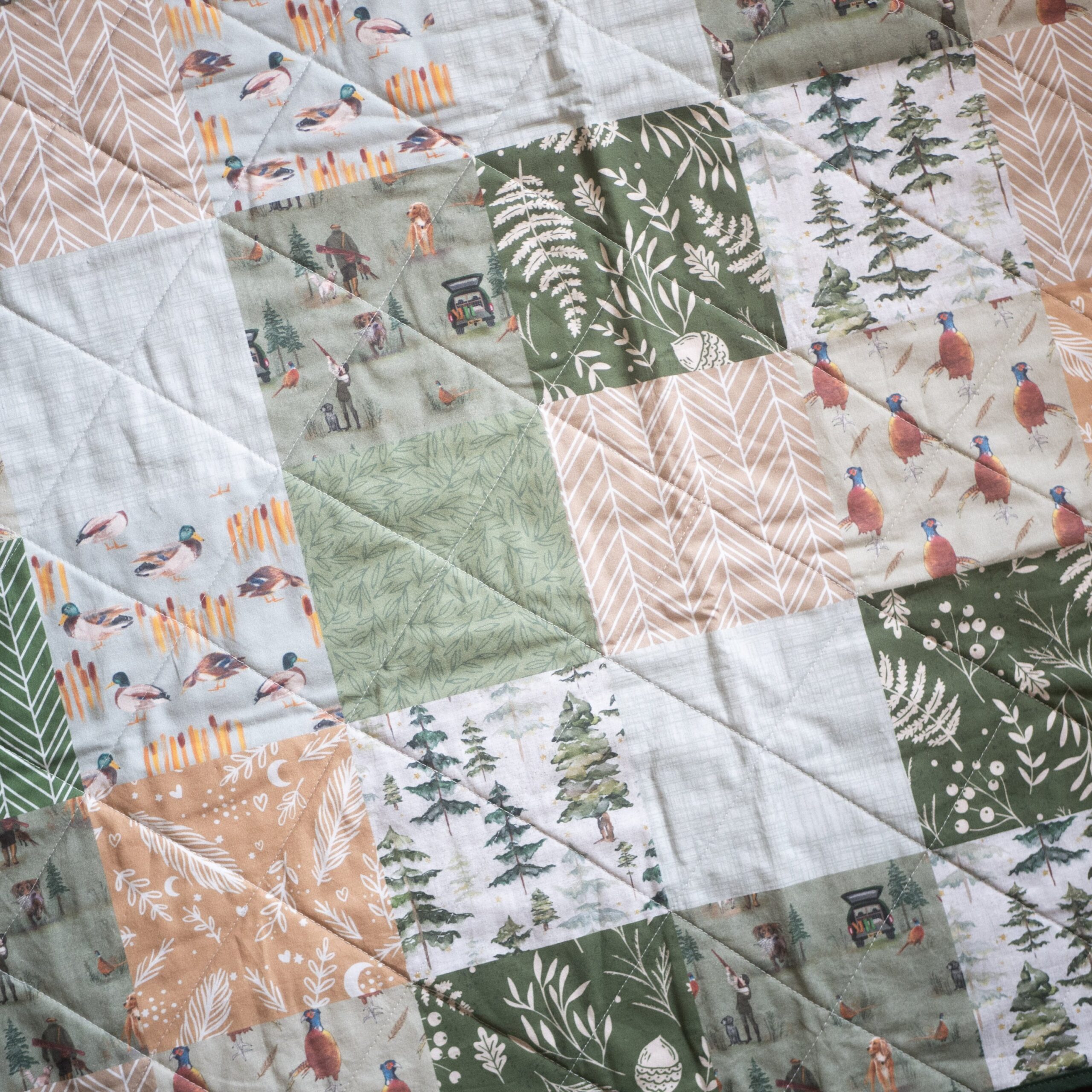 'Gundog' Printed Quilt - Image 2