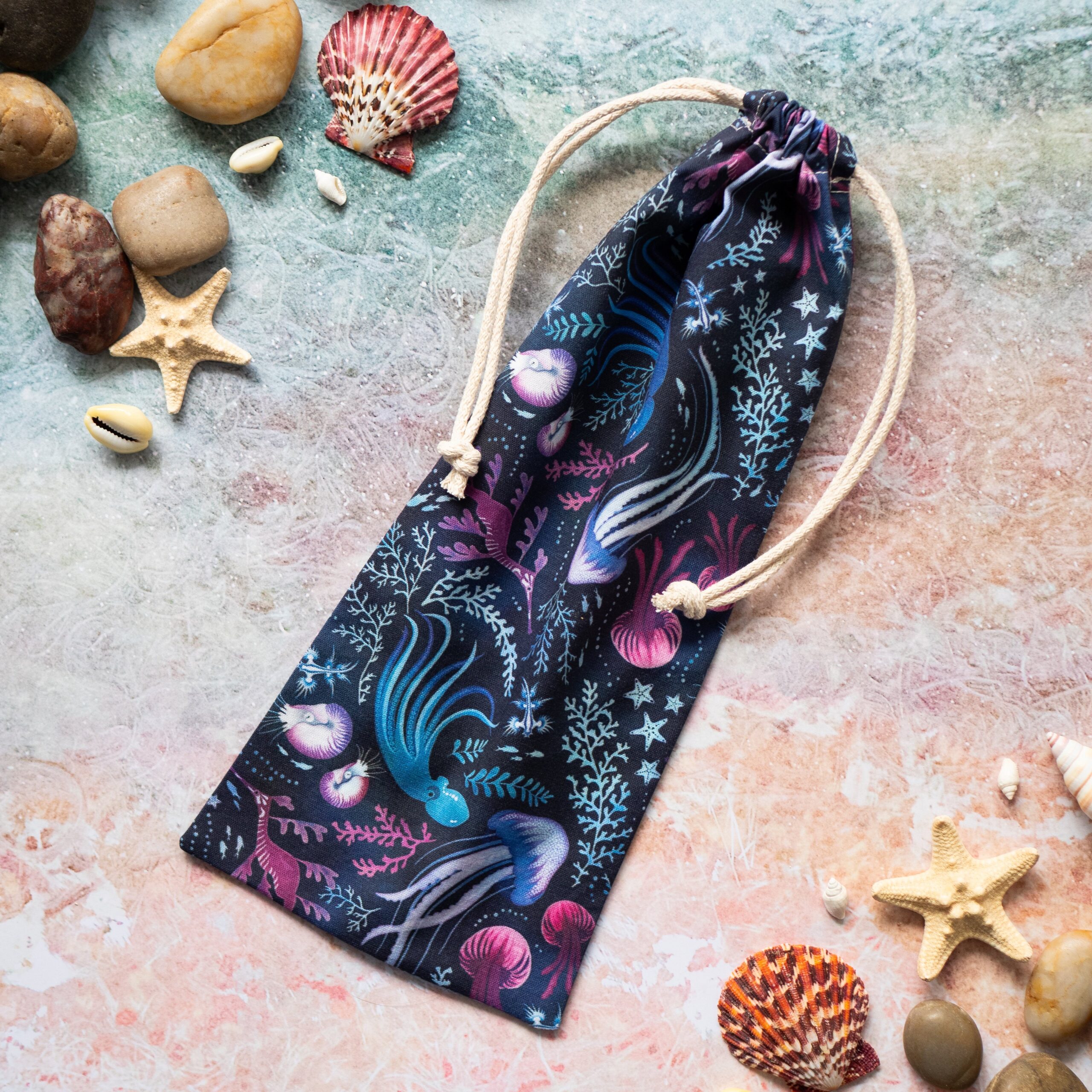 'Deep Blue Sea' Chew Bag