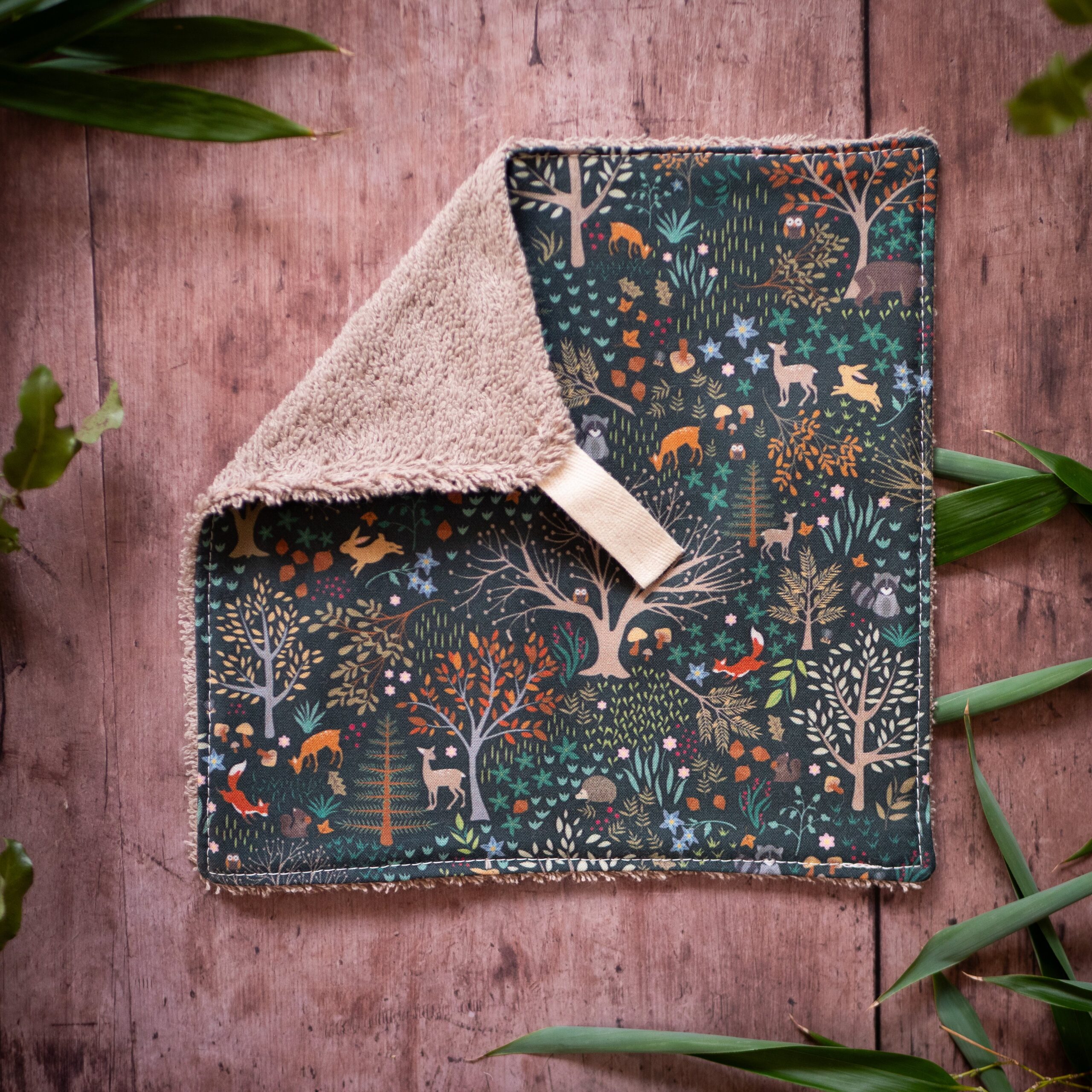 'Midnight Forest' Muddy Paw / Slobber Cloth