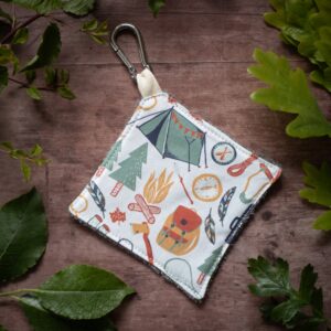 'Camping' Mini Hand Cloth