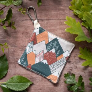 'Mountains' Mini Hand Cloth
