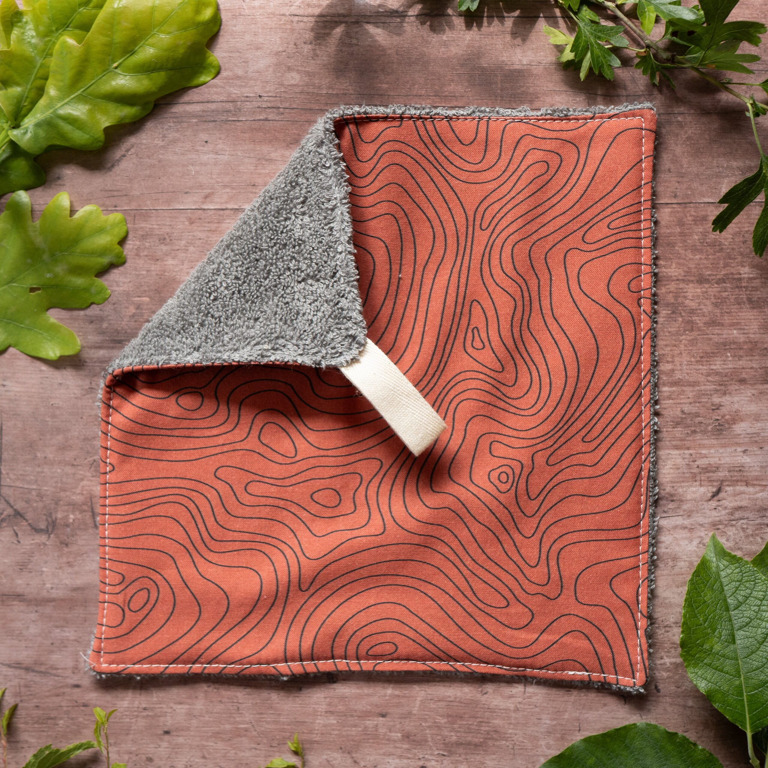 'Fingerprint of the Land' Muddy Paw / Slobber Cloth